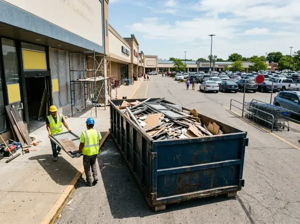 retail-store-renovation-debris-003 — frequently asked questions, Roll-off Dumpster Rentals in St. John, MO